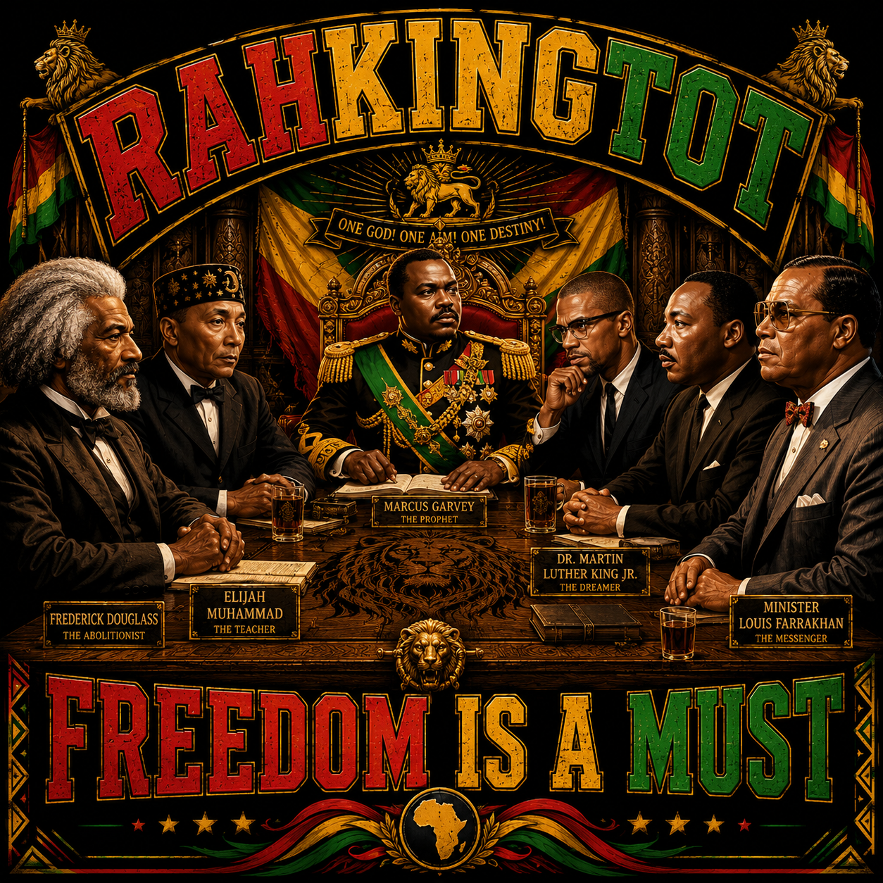 RAHKINGTOT™ Freedom Is a Must Heritage T-Shirt!