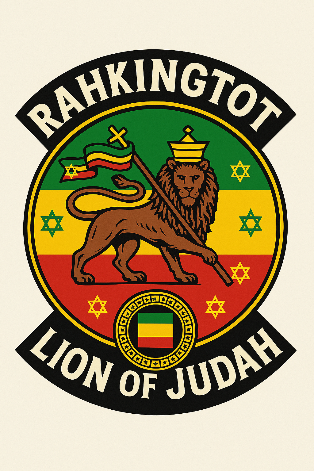 RAHKINGTOT Lion of Judah — Heritage Shield artwork