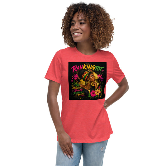 Melanin Beauty, Purpose & Power Queen Tee