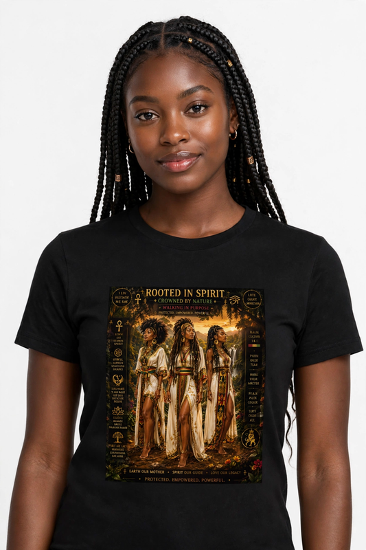 Rooted in Spirit- Sacred Sisterhood Tee