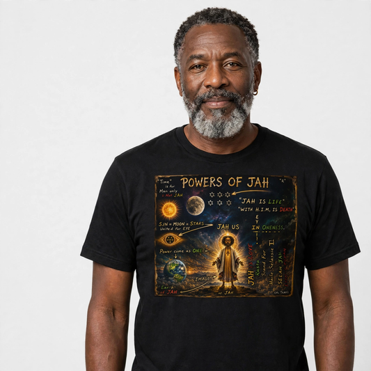 Powers of Jah -Divine Oneness t-shirt
