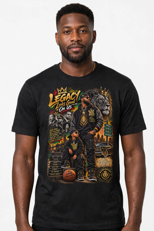 Legacy Looks Good on Us -Black Excellence Tee