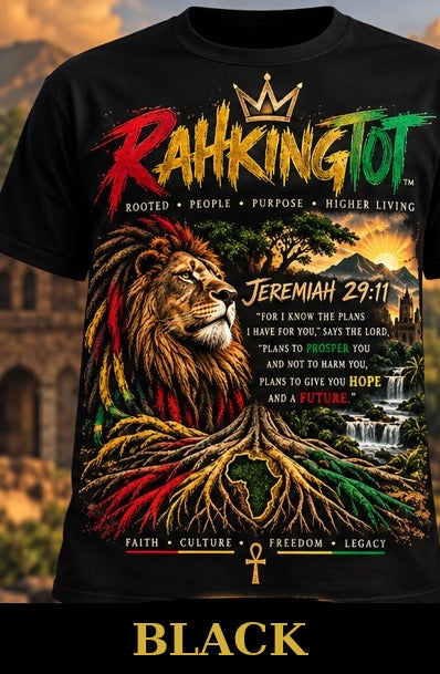 Rahkingtot Jeremiah 29:11 Tee - Black