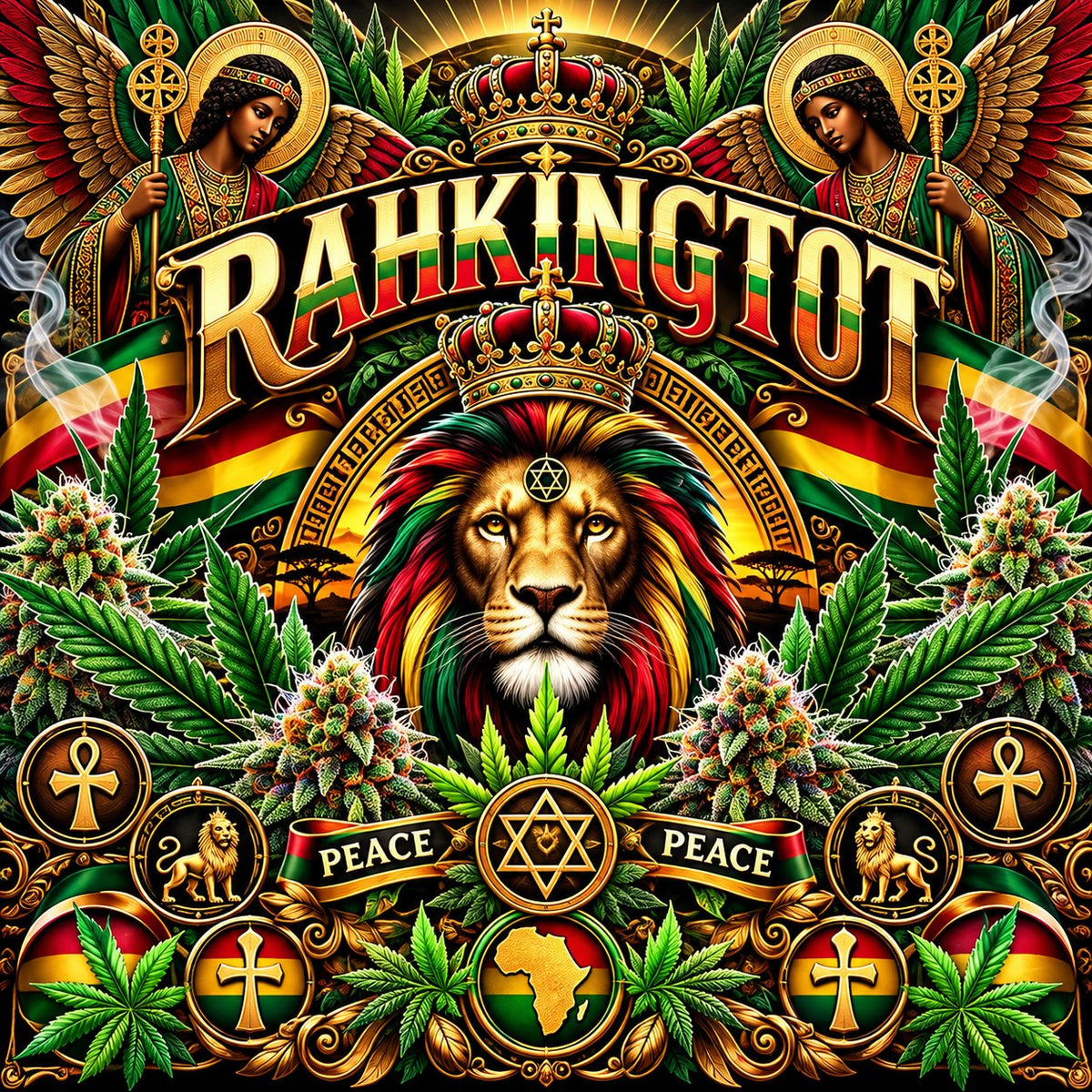 RAHKINGTOT Lion of Judah — Peace Crown artwork