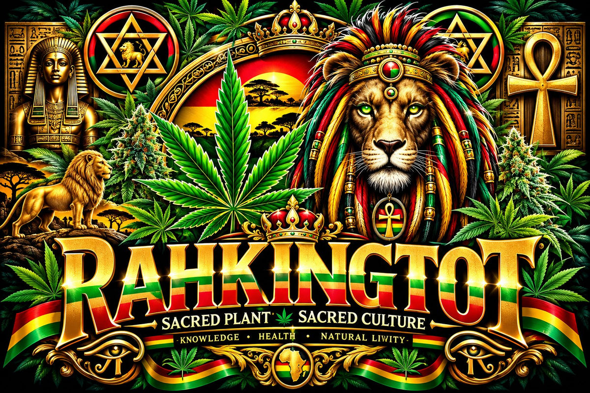 RAHKINGTOT Lion of Judah — Sacred Plant artwork