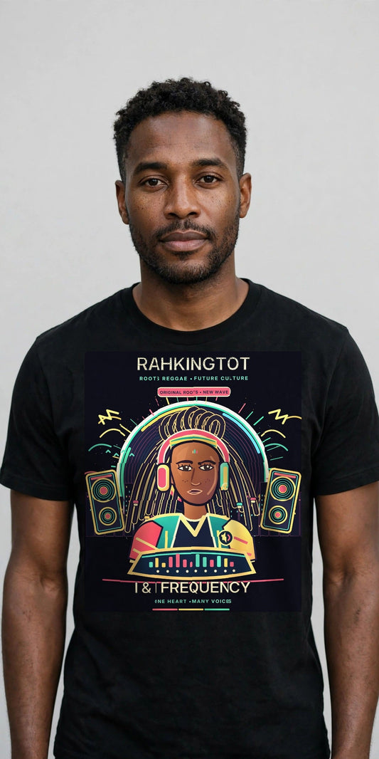 Rahkingtot I and I Frequency Tee - front view, man