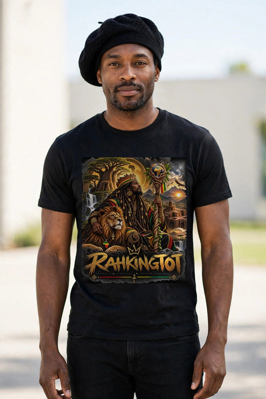 Rahkingtot King of Roots Tee - front view, man