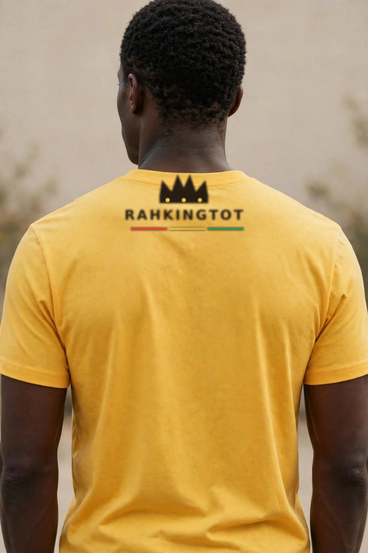 Rahkingtot King of Legacy Tee - back view, crown logo