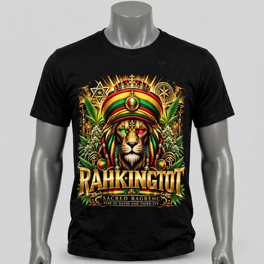 RAHKINGTOT Lion of Judah — Royal Third Eye on model